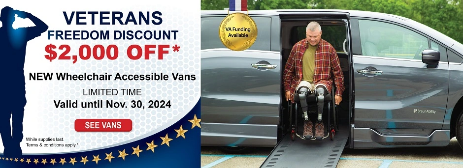 Bussani Mobility Veterans Freedom Discount 2024